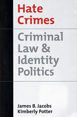 eBook (epub) Hate Crimes de James B. Jacobs