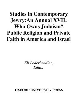 eBook (epub) Studies in Contemporary Jewry de 