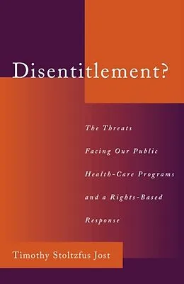 E-Book (epub) Disentitlement? von Timothy Stoltzfus Jost