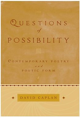 E-Book (epub) Questions of Possibility von David Caplan