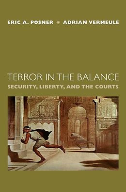 eBook (epub) Terror in the Balance de Eric A. Posner