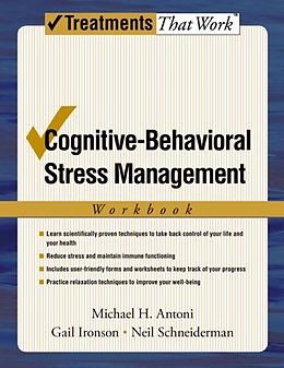 eBook (epub) Cognitive-Behavioral Stress Management de Michael H. Antoni