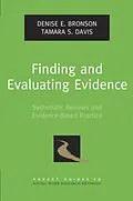 E-Book (epub) Finding and Evaluating Evidence von Denise E. Bronson, Tamara S. Davis