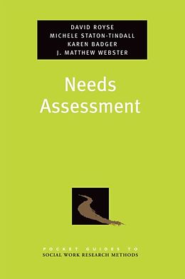 E-Book (epub) Needs Assessment von David Royse