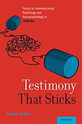 eBook (pdf) Testimony That Sticks de Karen Postal