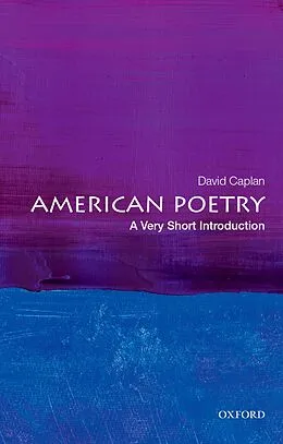 E-Book (epub) American Poetry von David Caplan
