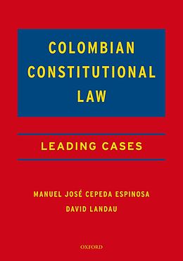 eBook (epub) Colombian Constitutional Law de Manuel José Cepeda Espinosa, David Landau