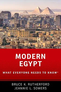 E-Book (epub) Modern Egypt von Bruce K. Rutherford, Jeannie Sowers