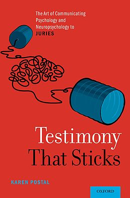 eBook (epub) Testimony That Sticks de Karen Postal