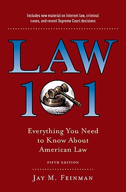 E-Book (epub) Law 101 von Jay M. Feinman
