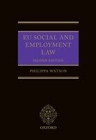 eBook (pdf) EU Social and Employment Law 2E de Philippa Watson