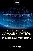 eBook (pdf) A Concise Guide to Communication in Science and Engineering de David H. Foster