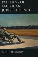 eBook (epub) Patterns of American Jurisprudence de Neil Duxbury