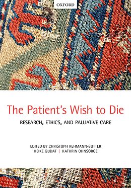 eBook (pdf) The Patient's Wish to Die de 