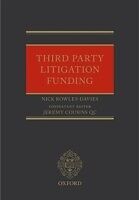 eBook (pdf) Third Party Litigation Funding de Nick Rowles-Davies