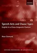 E-Book (pdf) Speech Acts and Clause Types von Peter Siemund