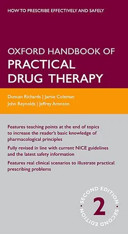 E-Book (pdf) Oxford Handbook of Practical Drug Therapy von Duncan Richards, Jeffrey Aronson, D. John Reynolds