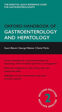 E-Book (pdf) Oxford Handbook of Gastroenterology and Hepatology von Stuart Bloom, George Webster, Daniel Marks