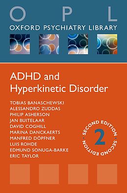 eBook (pdf) ADHD and Hyperkinetic Disorder de Tobias Banaschewski, Eric Taylor, Alessandro Zuddas