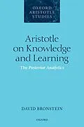 E-Book (pdf) Aristotle on Knowledge and Learning von David Bronstein
