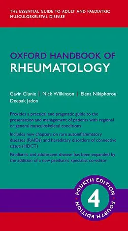 E-Book (pdf) Oxford Handbook of Rheumatology von Gavin Clunie, Nick Wilkinson, Elena Nikiphorou