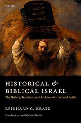 eBook (pdf) Historical and Biblical Israel de Reinhard G. Kratz