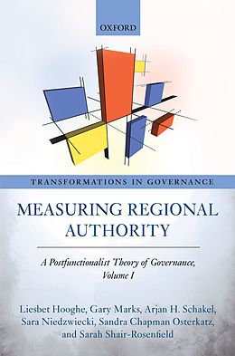 eBook (pdf) Measuring Regional Authority de Liesbet Hooghe, Gary Marks, Arjan H. Schakel