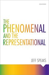 eBook (epub) The Phenomenal and the Representational de Jeff Speaks