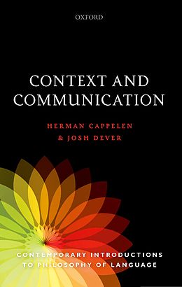 E-Book (pdf) Context and Communication von Herman Cappelen, Josh Dever