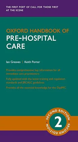 E-Book (pdf) Oxford Handbook of Pre-hospital Care von Ian Greaves, Keith Porter