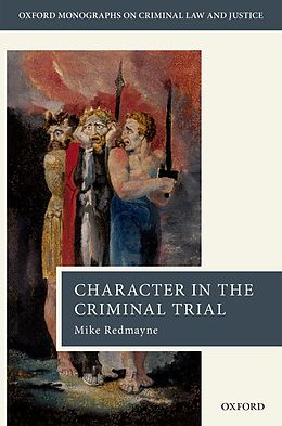 eBook (epub) Character in the Criminal Trial de Mike Redmayne