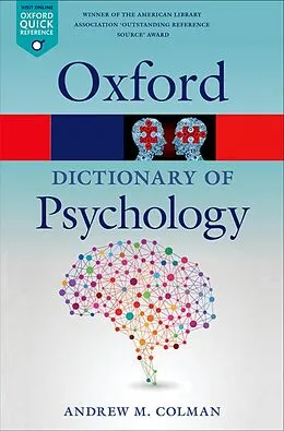 E-Book (epub) A Dictionary of Psychology von Andrew M. Colman