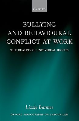 E-Book (pdf) Bullying and Behavioural Conflict at Work von Lizzie Barmes