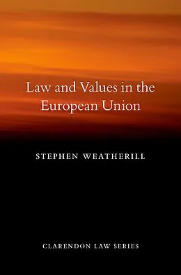 E-Book (pdf) Law and Values in the European Union von Stephen Weatherill