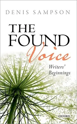 E-Book (epub) The Found Voice von Denis Sampson