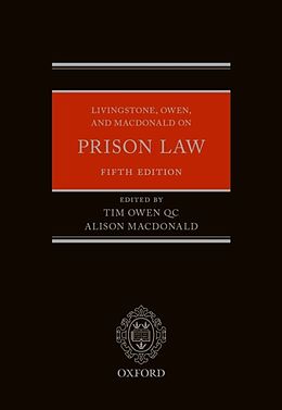 eBook (pdf) Livingstone, Owen, and Macdonald on Prison Law de 