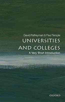 E-Book (pdf) Universities and Colleges von David Palfreyman, Paul Temple