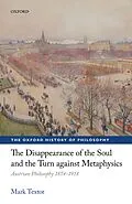 E-Book (pdf) The Disappearance of the Soul and the Turn against Metaphysics von Mark Textor