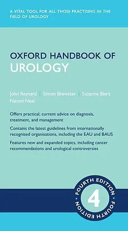 E-Book (epub) Oxford Handbook of Urology von John Reynard, Simon F. Brewster, Suzanne Biers