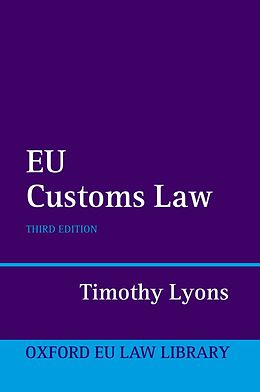 eBook (epub) EU Customs Law de Timothy Lyons