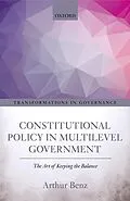 ePUB Constitutional Policy in Multilevel Government von Arthur Benz