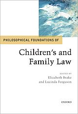 eBook (pdf) Philosophical Foundations of Children's and Family Law de 
