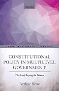 E-Book (pdf) Constitutional Policy in Multilevel Government von Arthur Benz