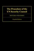 PDF The Procedure of the UN Security Council von Loraine Sievers, Sam Daws