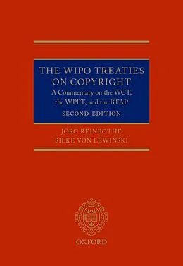 E-Book (epub) The WIPO Treaties on Copyright von Jörg Reinbothe, Silke von Lewinski
