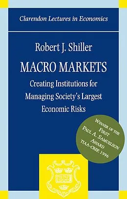 E-Book (pdf) Macro Markets von Robert J. Shiller