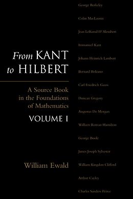 eBook (pdf) From Kant to Hilbert Volume 1 de William Bragg Ewald
