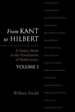PDF From Kant to Hilbert Volume 1 von William Bragg Ewald