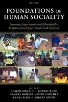 eBook (pdf) Foundations of Human Sociality Economic Experiments and Ethnographic Evidence from Fifteen Small-Scale Societies de GINTIS JOSEPH HENRI