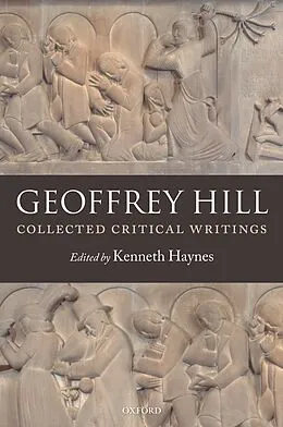 E-Book (pdf) Collected Critical Writings von Geoffrey Hill
